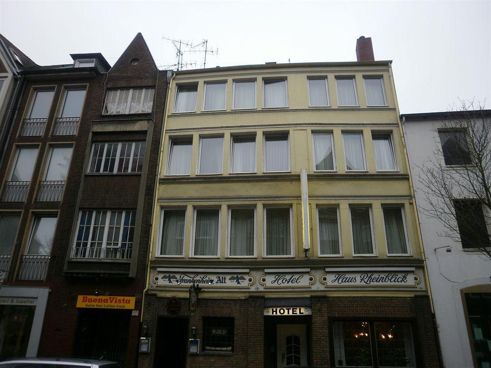 Altstadt Hotel Rheinblick Düsseldorf Exterior foto