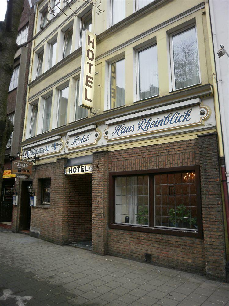 Altstadt Hotel Rheinblick Düsseldorf Exterior foto
